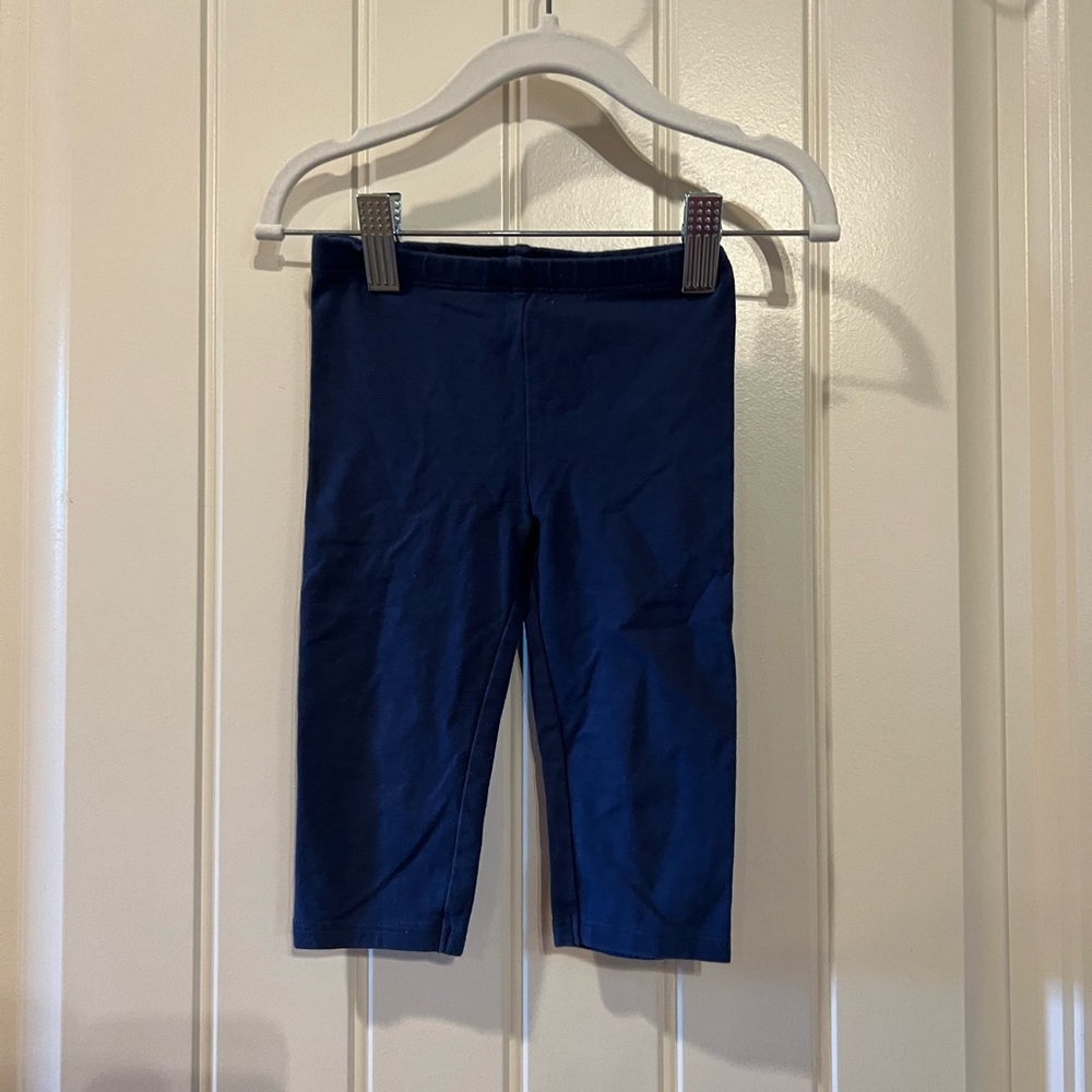 Navy Capri Leggings